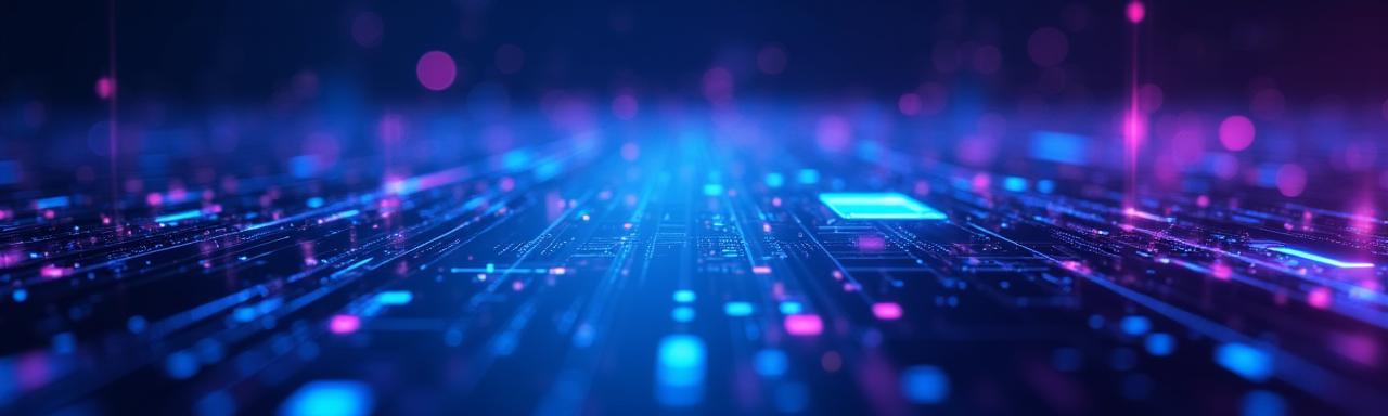 データセキュリティを象徴する抽象的なビジュアル